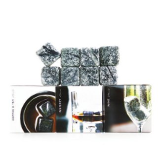 Sparq Soapstone Whiskey Rocks 8 Piece Set