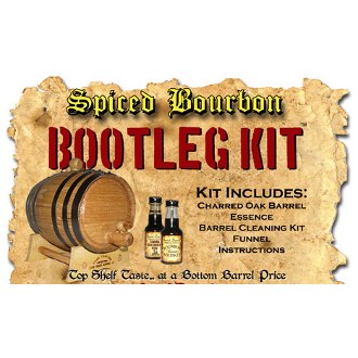 Spiced Bourbon Whiskey White Oak Barrel Making Kit