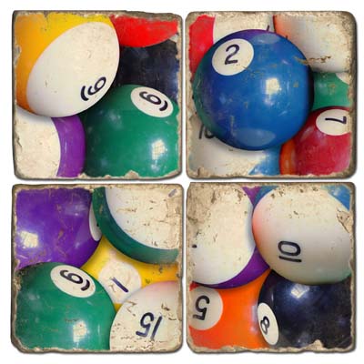 Billiards Coasters