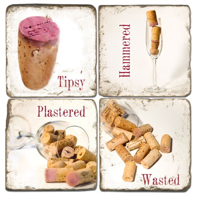 Wino Marble Coasters