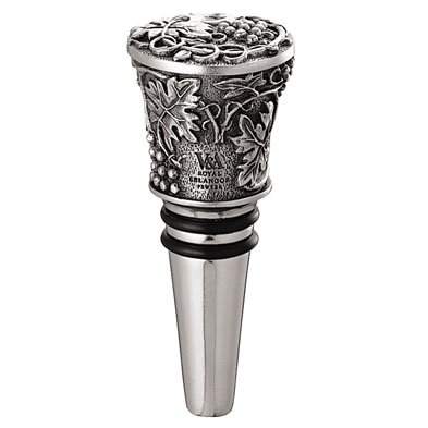 William Morris Pewter Wine Bottle Stopper