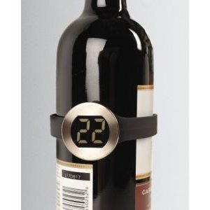Wine Collar Thermometer with LCD Temperature Indicator