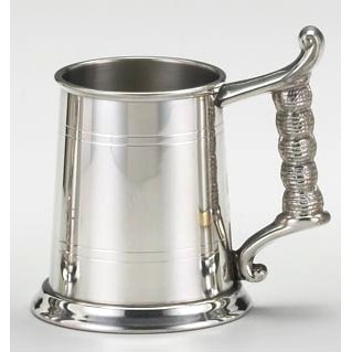 Pewter Rope Handle Tankard