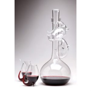 Port Sippers and Decanter Set