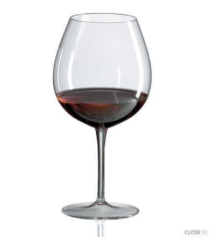 Burgundy Ravenscroft Crystal Stemware