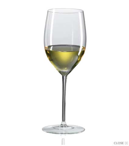 Chardonnay Crystal Glasses