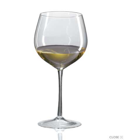 Grand Cru White Burgundy Crystal Wine Glasses