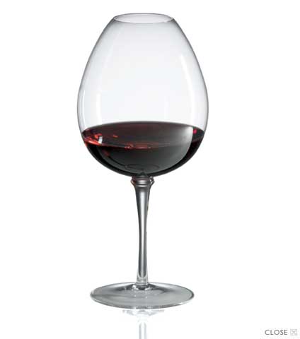 Amplifier Mature Red Wine Glasses
