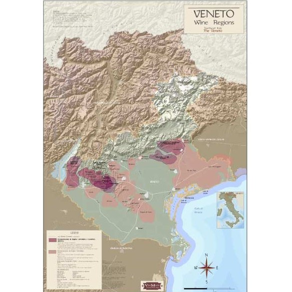 Vineto Wine Regions Map