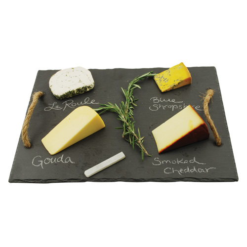 Rustic Farmhouse Vintage and Wine Slate Cheese Board