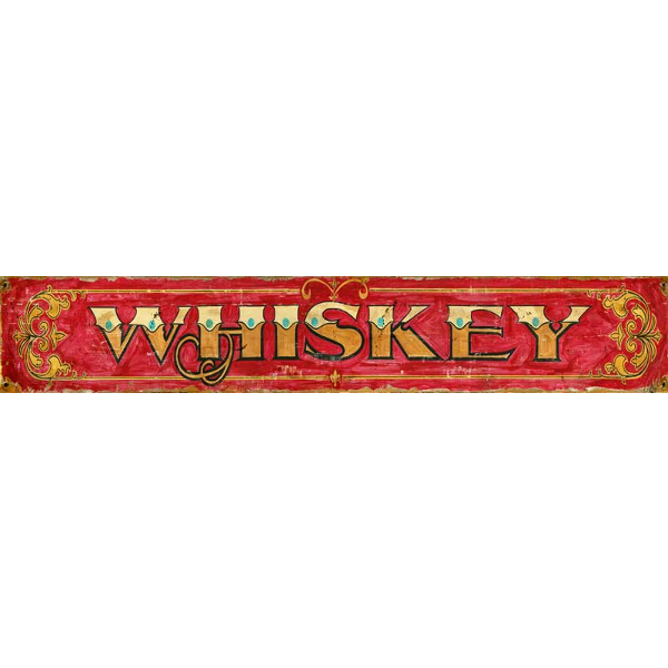 Personalized Whiskey Sign