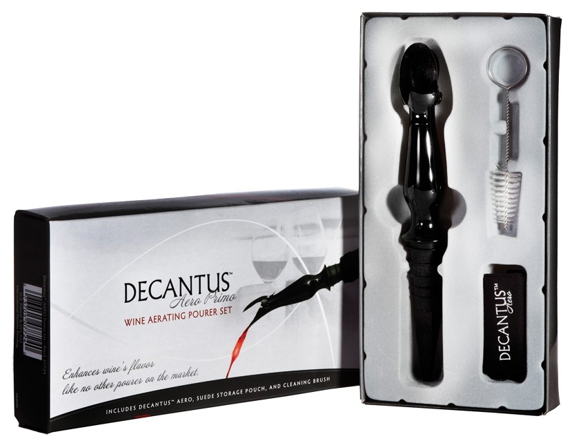 Decantus Aero Primo Aerator Set -  Black