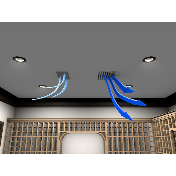 WhisperKool Ceiling Mount 8000 Wine Cellar Cooler