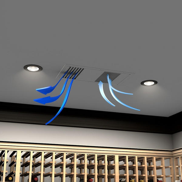 WhisperKool Mini Ceiling Mount Wine Cellar Cooler