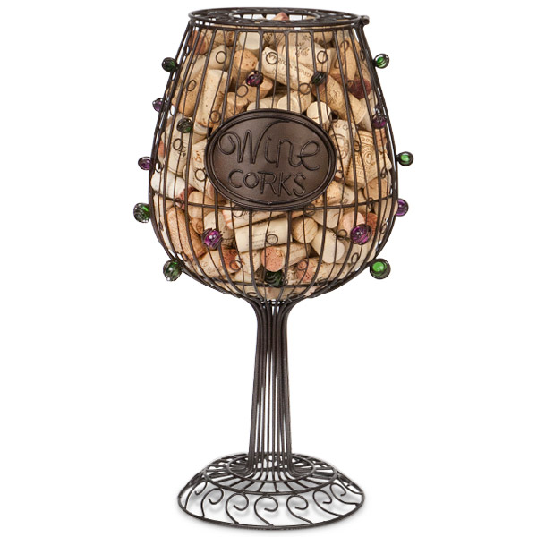 Wine Glass Cork Cage, Large
