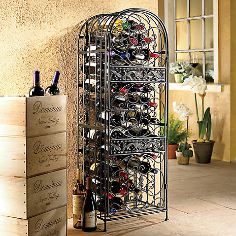 Renaissance Wrought Iron Wine Jail