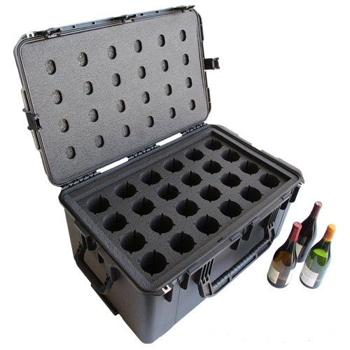 WineCruzer 24 Pack Pro Wine Carrier with Wheels