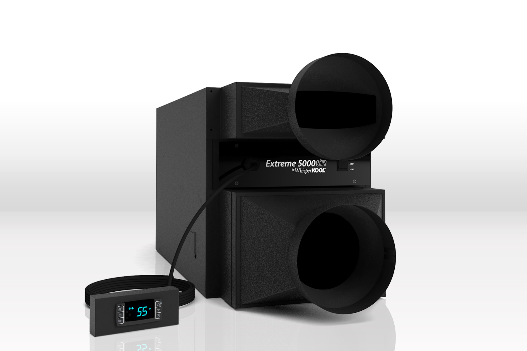 WhisperKool Extreme 5000tiR Fully Ducted Wine Cellar Cooling System