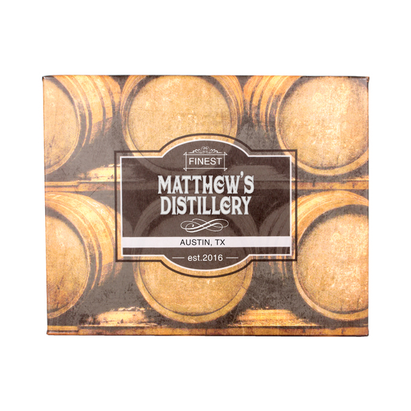 Personalized Whiskey Barrel Canvas