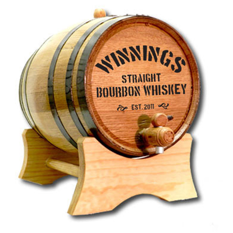 Your Name Straight Whiskey Oak Barrel