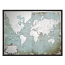 Uttermost Mirrored World Map