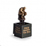 Think Outside The Box Bronzed Sculpture