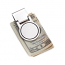 Silver Plated Hinged Money Clip