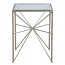 Uttermost Silvana Silver Side Table