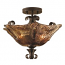 Uttermost Vetraio 2 Light Glass Semi Flushmount