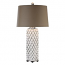 Uttermost Calla Lillies Gloss White Lamp