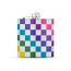 Checkered Rainbow 6oz Flask by TrueZoo