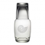 Nautilus Shell Night Bottle Set, 2 Pc Set Bedside Carafe And Glass Set
