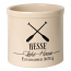 Personalized Oar Lake House Crock, Bristol Crock With Black Etching