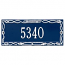 Personalized Sailor'S Knot Plaque, Blue / White