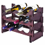 VinRack 12 Wine Bottle Display Kit, Stained