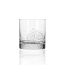 Compass Rose Double Old Fashioned Glasses (set of 4) 10 oz