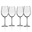 School of Fish White Wine Glasses Set of 4