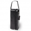 Tuscan Black Leather One Wine Bottle Holder