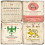 French Wine Labels Baron de Saussignac Coasters Set
