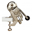 Cyklop Wine Opener Uncorking Machine, Nickel Plated