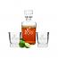 He Rocks Decanter & Glass Set