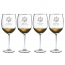 Dog Wisdom Stemmed Wine Glasses (set of 4)