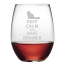 Personalized Keep Calm and Hug Your Pet Wine Glasses (set of 4)