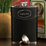 Personalized 8 oz. Leather Flask with Funnel