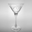 Etched Olive Branch Martini Glasses (set of 4)