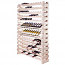 144 Bottle Modular Wall Unit Wine Rack - Natural