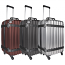 VinGardeValise Grande 05 Rolling Wine Luggage for Airplane Travel