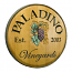 3D Grapes Painted Barrel Head