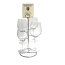 Deluxe Four Glass Tiered Flight Holder