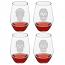 Dia De Los Muertos Stemless Wine Glasses